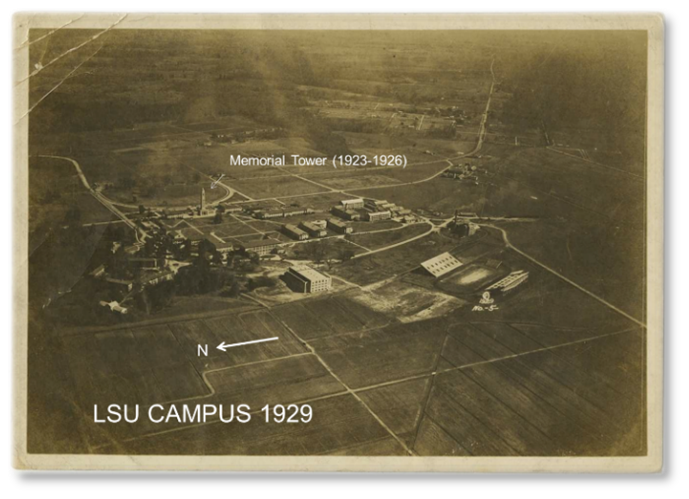 lsu campus 1929